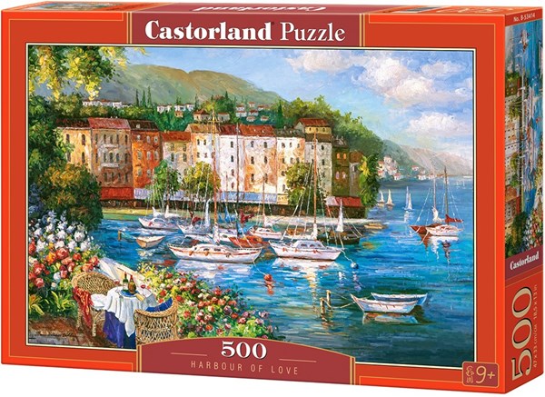 Castorland (B-53414) - "Harbour of Love" - 500 pièces