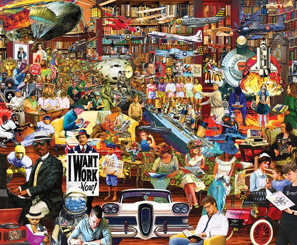 SunsOut (61508) - Neal Taylor: "20th Century History" - 1000 pièces