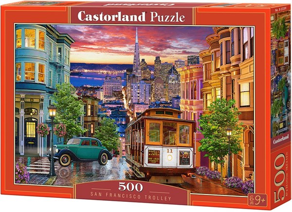 Castorland (B-53391) - "San Francisco Trolley" - 500 pièces