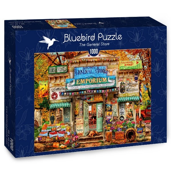 Bluebird Puzzle (70332) - Aimee Stewart: "The General Store" - 1000 pièces