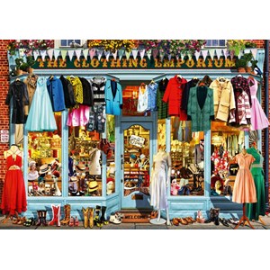 Bluebird Puzzle (70338) - Garry Walton: "The Clothing Emporium" - 1000 pièces