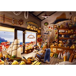 Bluebird Puzzle (70321) - "Joe & Roy Bait & Fishing Shop" - 1000 pièces