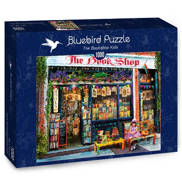 Bluebird Puzzle (70327) - Aimee Stewart: "The Bookshop Kids" - 1000 pièces