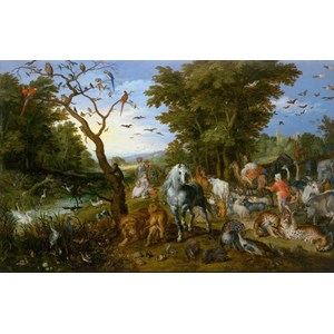 D-Toys (75253) - Pieter Brueghel the Elder: "Entrée des Animaux dans l'Arche de Noé" - 1000 pièces
