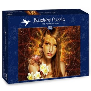 Bluebird Puzzle (70006) - "The Flower Woman" - 1000 pièces