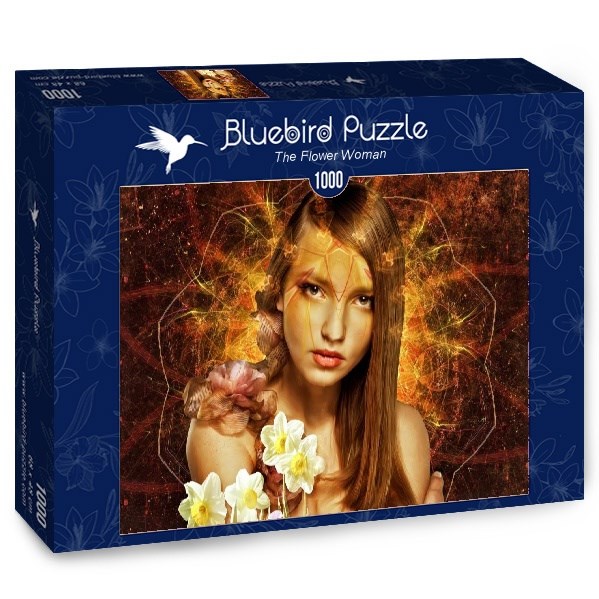 Bluebird Puzzle (70006) - "The Flower Woman" - 1000 pièces