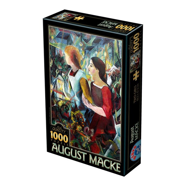 D-Toys (75154) - August Macke: "Deux Filles" - 1000 pièces