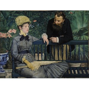 D-Toys (75239) - Edouard Manet: "Dans la Serre, 1879" - 1000 pièces