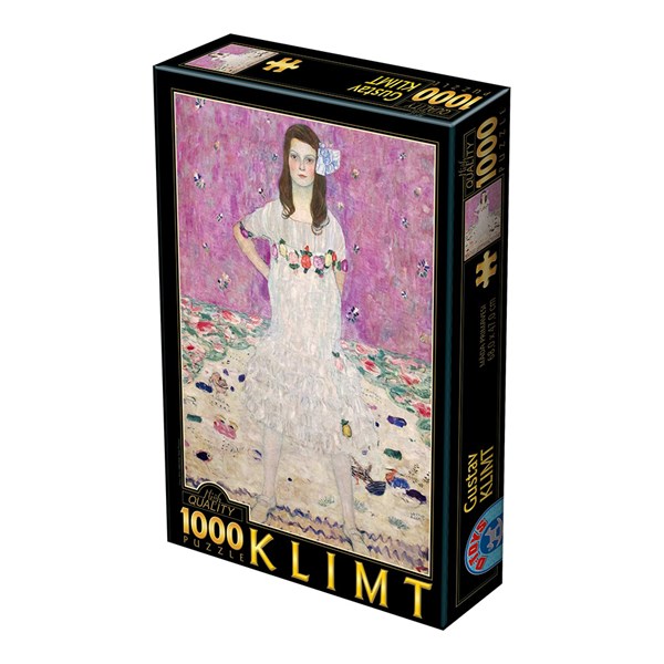 D-Toys (74539) - Gustav Klimt: "Mäda Primavesi, 1912" - 1000 pièces