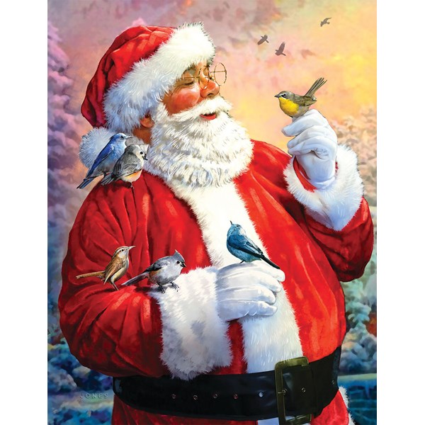 SunsOut (50730) - Larry Jones: "Morning Meeting with Santa" - 1000 pièces