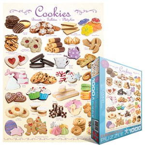 Eurographics (6000-0410) - "Cookies" - 1000 pièces