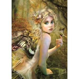 Bluebird Puzzle (70174) - Bente Schlick: "Touch of Gold" - 1000 pièces