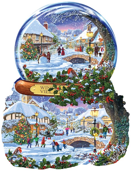 SunsOut (97152) - Steve Crisp: "Winter Village" - 1000 pièces