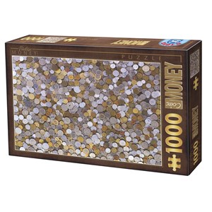 D-Toys (76441) - "Pièces de Monnaie" - 1000 pièces