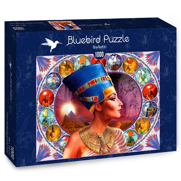 Bluebird Puzzle (70131) - Andrew Farley: "Nefertiti" - 1000 pièces