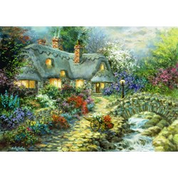 Bluebird Puzzle (70064) - Nicky Boehme: "Country Cottage" - 1000 pièces
