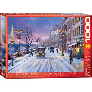 Eurographics (6000-0785) - Dominic Davison: "Noël à Paris" - 1000 pièces