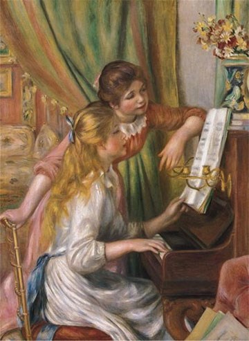 Anatolian (PER18018) - Pierre-Auguste Renoir: "Girls at the Piano" - 1000 pièces