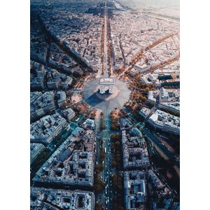 Ravensburger (15990) - "Paris seen from above" - 1000 pièces