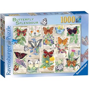 Ravensburger (15261) - "Butterfly Splendours" - 1000 pièces
