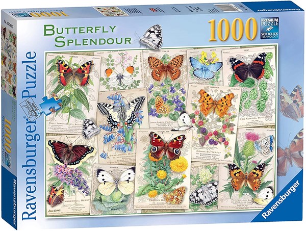 Ravensburger (15261) - "Butterfly Splendours" - 1000 pièces