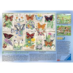 Ravensburger (15261) - "Butterfly Splendours" - 1000 pièces