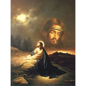 SunsOut (40010) - "Praying at Gethsemane" - 500 pièces