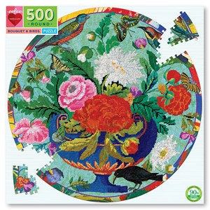 eeBoo (EPZFBQB) - "Bouquet And Birds" - 500 pièces