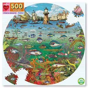 eeBoo (EPZFFBB) - "Fish And Boat" - 500 pièces