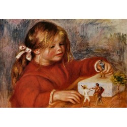 Grafika (00271) - Pierre-Auguste Renoir: "Claude Renoir jouant, 1905" - 1000 pièces