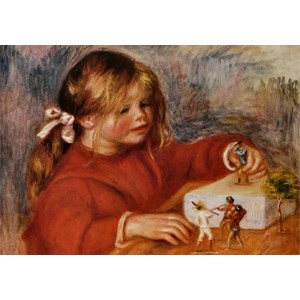 Grafika (00271) - Pierre-Auguste Renoir: "Claude Renoir jouant, 1905" - 1000 pièces