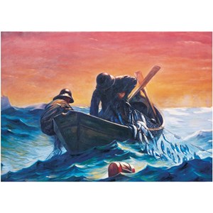 Art Puzzle (4387) - "Le Filet de Hareng" - 1000 pièces