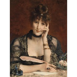 Grafika (00480) - Alfred Stevens: "La Lettre" - 2000 pièces