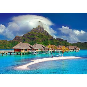 Bluebird Puzzle (70005) - "Bora Bora, Tahiti" - 500 pièces