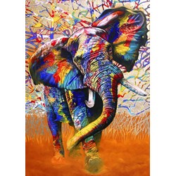 Bluebird Puzzle (70101) - "African Colours" - 1500 pièces