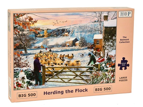 The House of Puzzles (4531) - "Herding The Flock" - 500 pièces