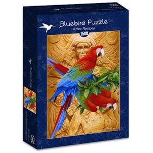 Bluebird Puzzle (70103) - Graeme Stevenson: "Aztec Rainbow" - 1500 pièces