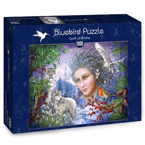 Bluebird Puzzle (70181) - Ciro Marchetti: "Spirit of Winter" - 1000 pièces
