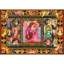 Bluebird Puzzle (70027) - Lewis T. Johnson: "Antique Angels" - 1500 pièces