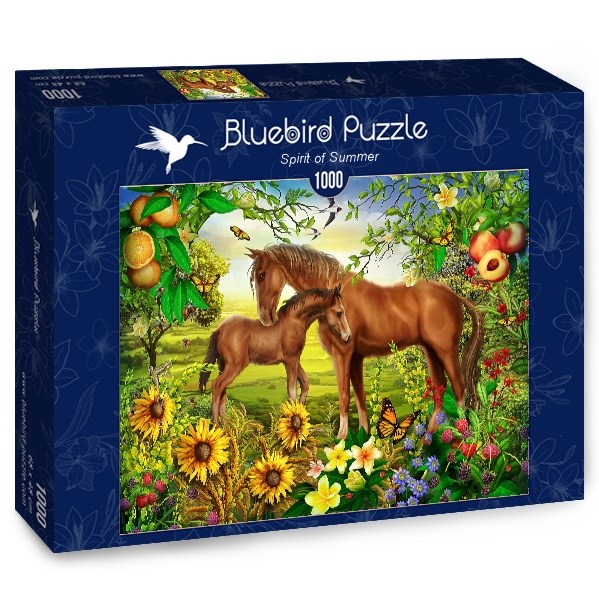 Bluebird Puzzle (70186) - Ciro Marchetti: "Spirit of Summer" - 1000 pièces