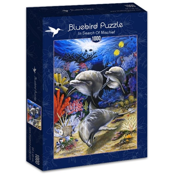 Bluebird Puzzle (70095) - Dann Spider Warren: "In Search Of Mischief" - 1000 pièces
