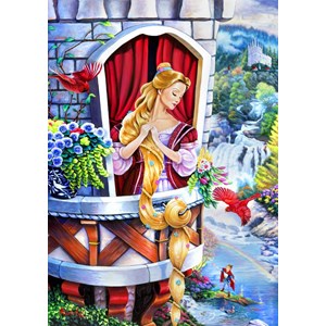 Bluebird Puzzle (70107) - Jenny Newland: "Rapunzel" - 1000 pièces
