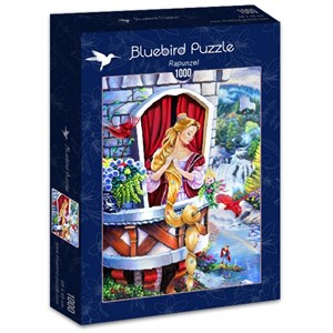 Bluebird Puzzle (70107) - Jenny Newland: "Rapunzel" - 1000 pièces