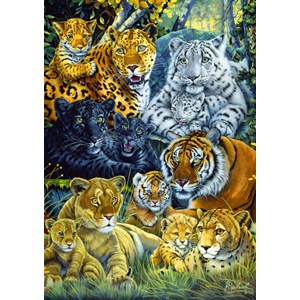 Bluebird Puzzle (70082) - Jenny Newland: "The Mother's Pride" - 1000 pièces