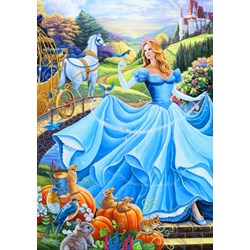 Bluebird Puzzle (70085) - Jenny Newland: "Cinderella" - 1000 pièces