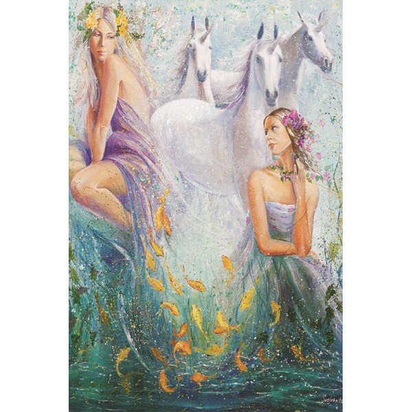 Gold Puzzle (61239) - "Le Secret de la Licorne" - 1000 pièces