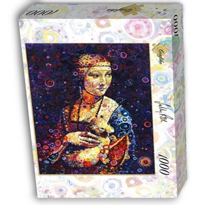 Grafika (02842) - Leonardo Da Vinci, Sally Rich: "Lady with an Ermine" - 1000 pièces