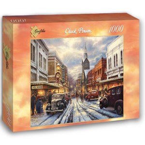 Grafika (02778) - Chuck Pinson: "The Warmth of Small Town Living" - 1000 pièces