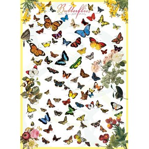Eurographics (8500-0077) - "Butterflies" - 500 pièces