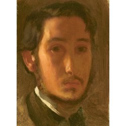 Grafika (01765) - Edgar Degas: "Autoportrait avec Col Blanc, 1857" - 2000 pièces